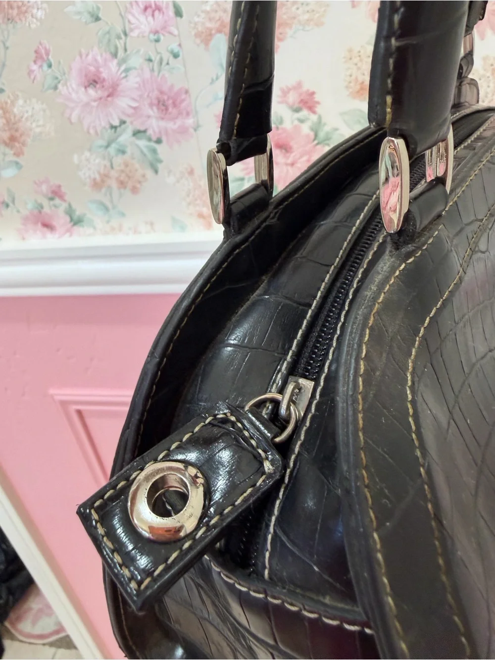 American Vintage sleek croc